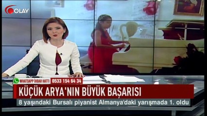 Küçük Arya'nın büyük başarısı