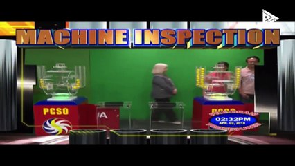 PCSO 4 PM Lotto Draw, April 2, 2018