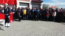 Erzurum Afrin de Şehit Olan Umke Personeli İçin Erzurum da Cenaze Töreni Düzenlendi