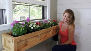The $20 Window Planter Box - EASY DIY PROJECT