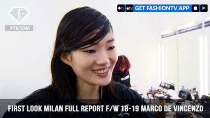 Marco de Vincenzo Disconnection First Look Milan Full Report Fall/Winter 2018-19 | FashionTV | FTV