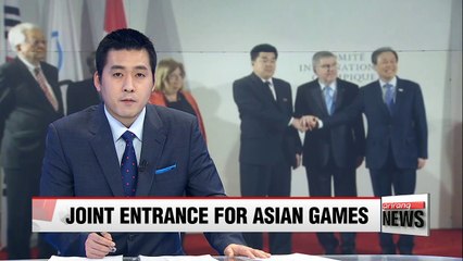 Two Koreas agree on marching in together for Asian Games in Indonesia in August