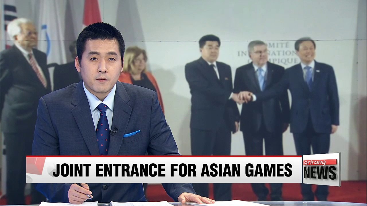 Two Koreas agree on marching in together for Asian Games in Indonesia in August