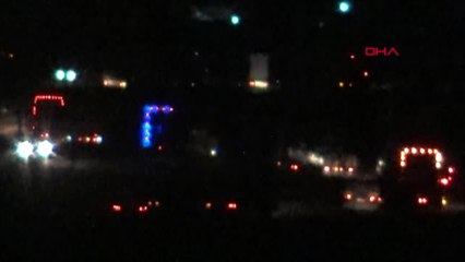 Mardin Suriye'nin Batısından Münbiç'e Doğru ABD'lilerin Sevkiyatı Sürüyor-Hd