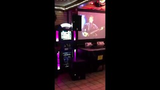 Yamaha DXR 8 and DXS 12 at an event: By John Young of the Disc Jockey News