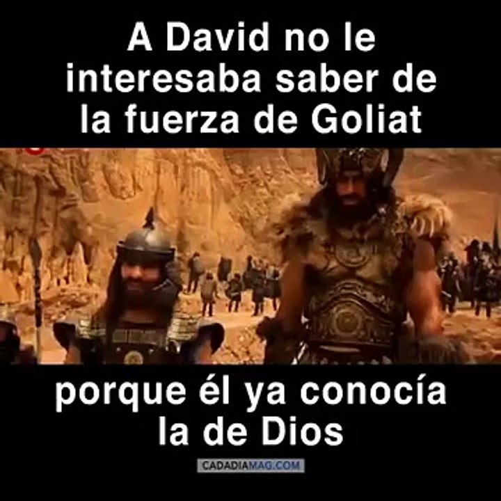 David vs Goliat una historia que existio