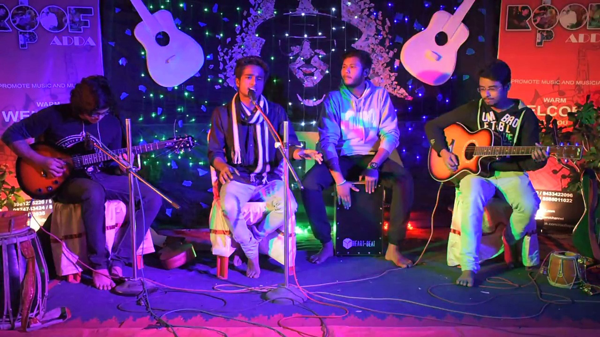 ⁣Punorjonmo Unplugged PROTYASHA @Roof top Adda Session 2 - Bangla Band Song
