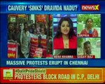 Cauvery Water Dispute Massive protests erupt in Chennai, AIADMK MPs disrupt Parliament session