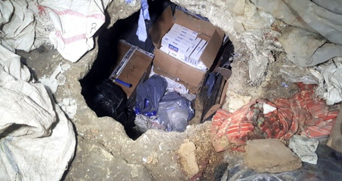 Terör Örgütünün Beli Kırıldı! Kaçak Sigara Deposuna Polis Baskını