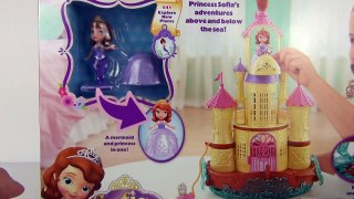 Disney Junior Sofia The First: 2-in-1 Sea Palace Playset Toy Review, Mattel