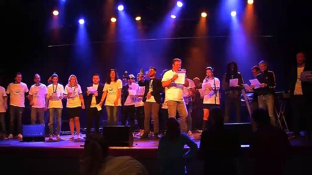 Le final de cette soirée au profit de l'association Une pause pour soi