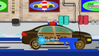 Police | Car Wash | kids playlist | videos for kids | police car wash | police wash