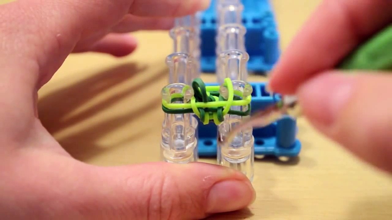 Rainbow Loom Raupen Armband (deutsche Anleitung)