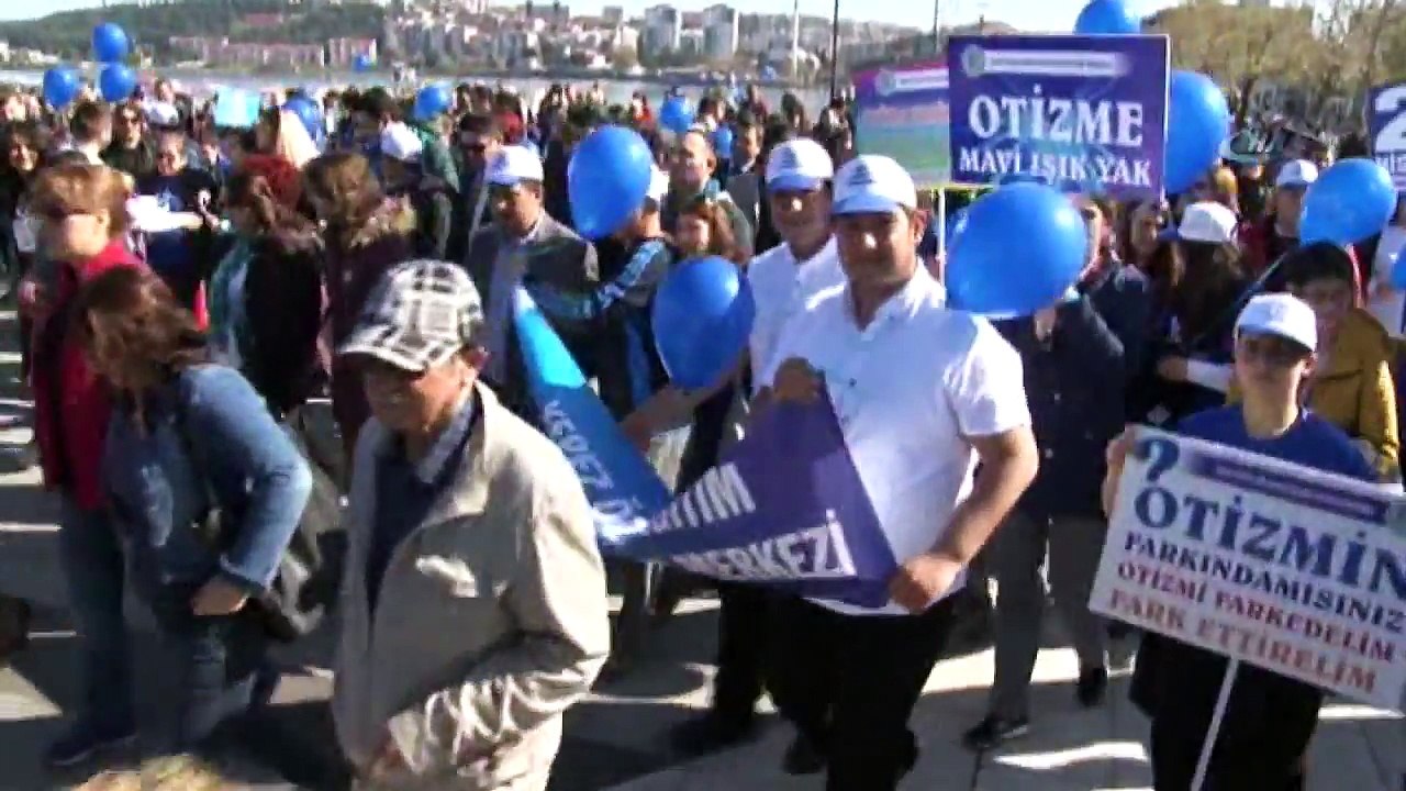 Çanakkale'de Otizm Farkındalık Yürüyüşü