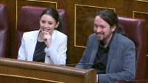 El líder de Podemos Pablo Iglesias y su pareja Irene Montero serán padres de mellizos
