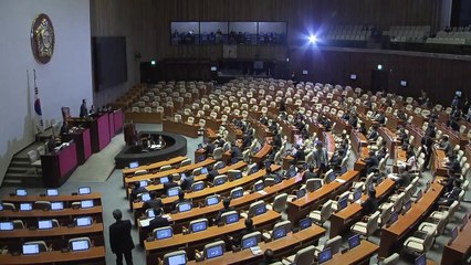 4월 국회 첫날 본회의 불발...野 2당 불참 / YTN