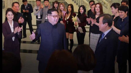 Kim Jong Un, "profondément ému" face à un concert de K-Pop sud-coréenne