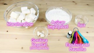 Como Fazer Pasta Americana de Marshmallow