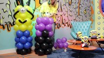Como Fazer Minions de balões - How Minions balloons