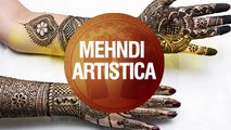 Learn Beautiful intricate Mehndi Design Step By Step:How To Do Henna Mehandi Tattoo(MehndiArtistica)