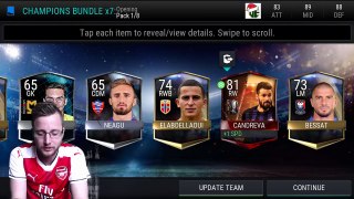 FIFA Mobile Courtesy Pack 400 Free FIFA Cash and Pack From EA! Plus Champions Bundle Opening!
