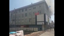 Gaziosmanpaşa'da korkutan fabrika yangını