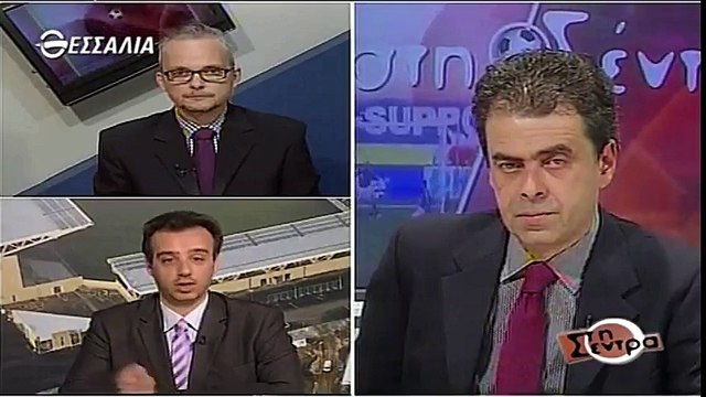 26η Απόλλων Σμύρνης-ΑΕΛ 3-0 2017-18 Στη σέντρα-Tv thessalia