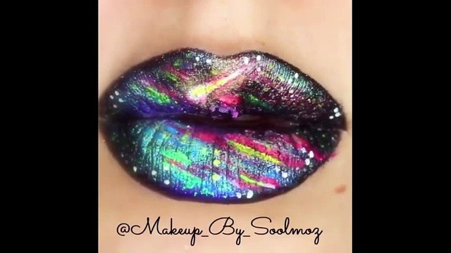 Lipstick Tutorial Compilation New Amazing Lip Art Ideas