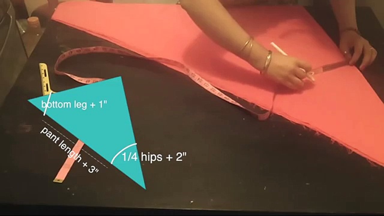 ♥ How to make harem pants (sarouel style) ☁