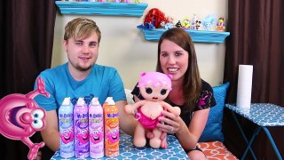 Mr Bubble Foam Soap Makeover On Sandras Hair and Our Lalaloopsy Doll