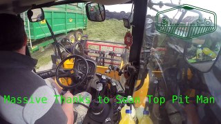 On The Silage Pit - JCB 418