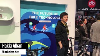 LeEco akıllı bisiklet - CES 2017 - Bilgisayar gibi bisiklet!