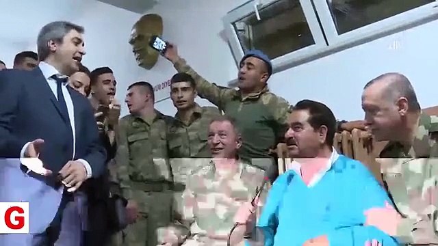 İşte Hulusi Akar'ın başına çarpan askeri uyardığı o anlar