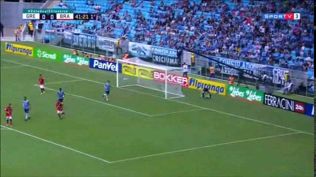 gremio 4x0 brasil super compacto final gauchao 2018