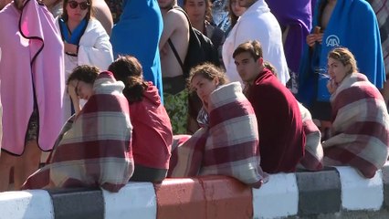 Muğla'da tekne battı - Kurtarılan dalış kulübü üyelerinin açıklamaları (6)