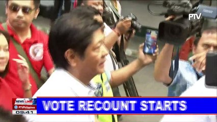 NEWS: VP vote recount starts