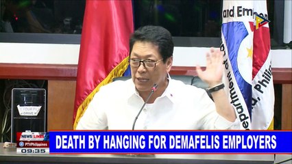 NEWS: Death by hanging from Demafelis' employers