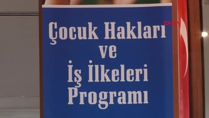 Gaziantep-'çocuk Hakları ve İş İlkeleri' Projesi