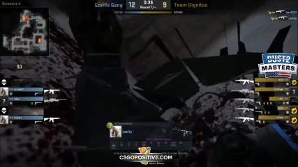 CSGO Dust2.us Masters Semi Finals - s Gorilla Gang Game 1