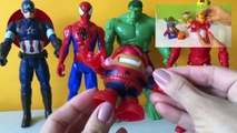 Marvel Figuras de Acción Juguetes Spiderman Capitan America Hulk Ironman | Kidsplace Town