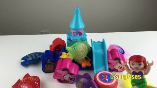 Learn Colors With Disney Princess, Lego Little Mermaid, Littlest Pet Shop, And Egg Surprise