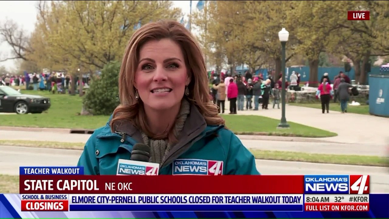 Oklahoma Teachers Set for Statewide Walkout