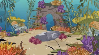 The Little Mermaid 1: The Sea Kingdom | Level 5 | By Little Fox