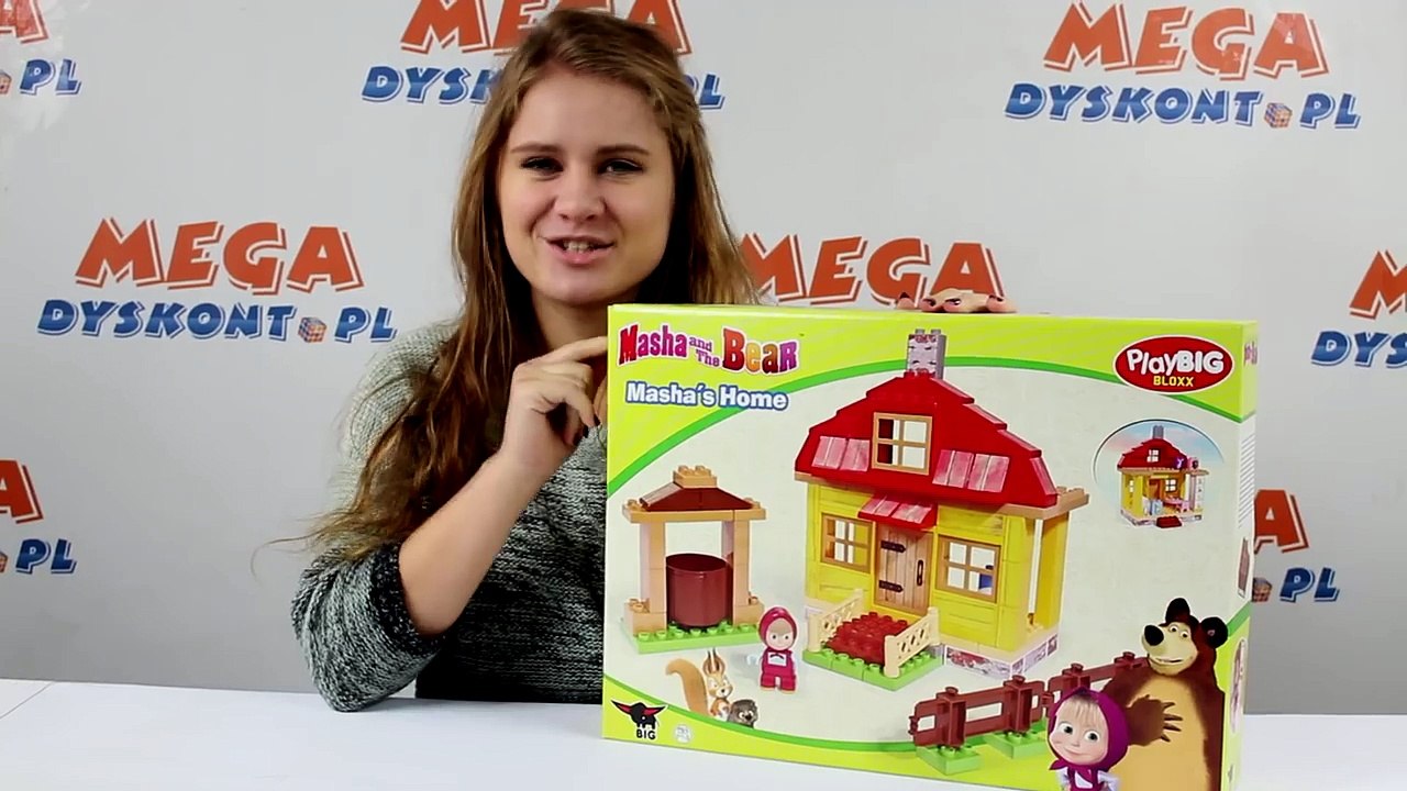 Bajka - Masha & the Bear - Masza oprowadza po swoim domu! / Masha guides around her house!