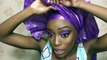 How To Tie A Small Gele (Sego) | Nigerian Wedding/Party Guest (Talk Through)