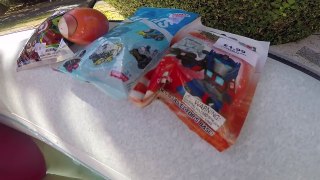 [JOUET] Sous leau avec Thomas&Friends, Transformers & Marvel - Studio Bubble Tea unboxing toys