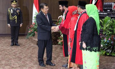 Wapres JK: Tugas Hakim Konstitusi Sekarang Lebih Ringan