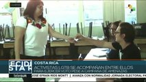 Antes de cerrar votación en presidencial costarricenses festejan