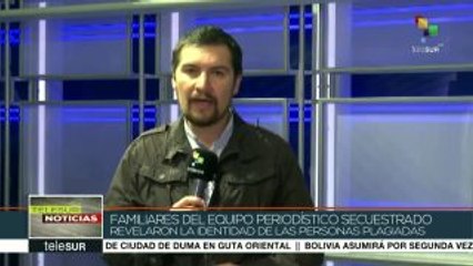 Exinsurgente de las FARC habría secuestrado a periodistas de Ecuador