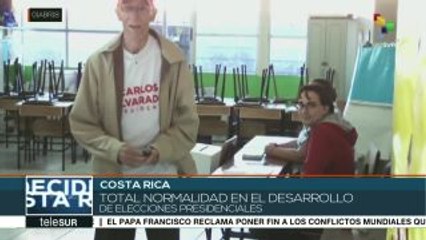 Avanza la segunda vuelta de la presidencial de Costa Rica